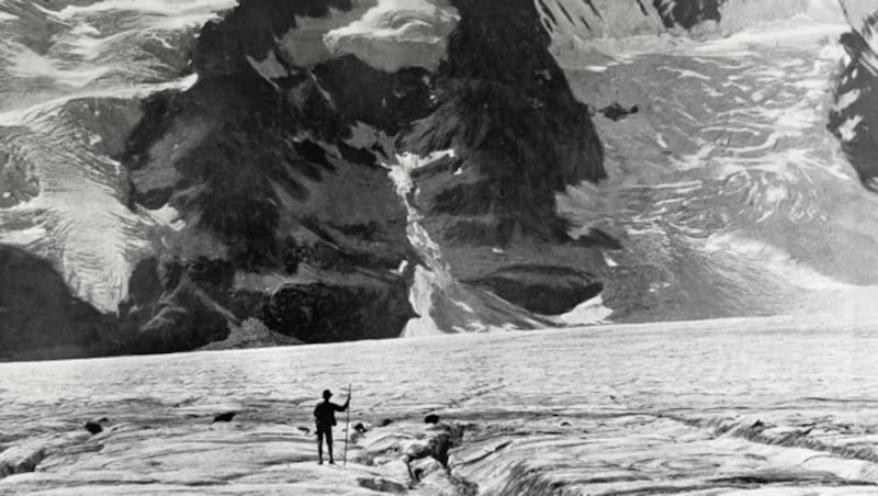 So sah der Großglockner einmal aus! (Bild: Wallner Hannes)