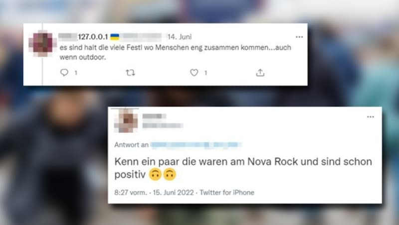 (Bild: Screenshots: twitter.com, APA/Florian Wieser, Krone KREATIV)