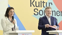 Bürgermeister Michael Ludwig und Kulturstadträtin Veronica Kaup-Hasler (Bild: C.Jobst/PID)