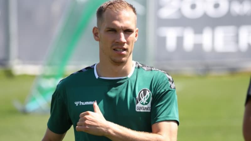 Christoph Monschein geht nun für die SV Ried auf Torejagd. (Bild: GEPA )