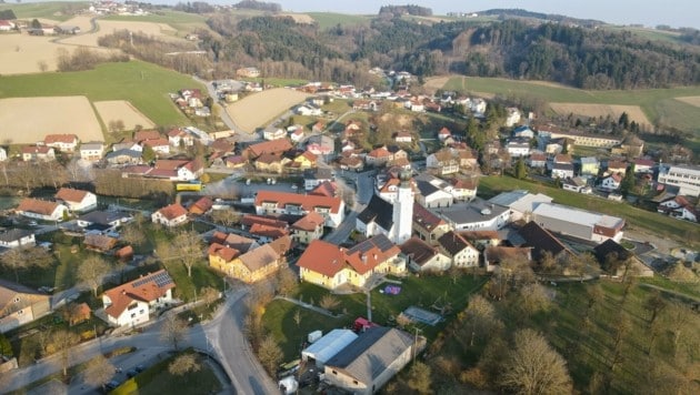 Blick auf Enzenkirchen im Bezirk Schärding in Oberösterreich (Bild: Scharinger Daniel)