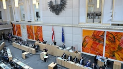 Sitzung des Nationalrats (Bild: APA/ROLAND SCHLAGER)