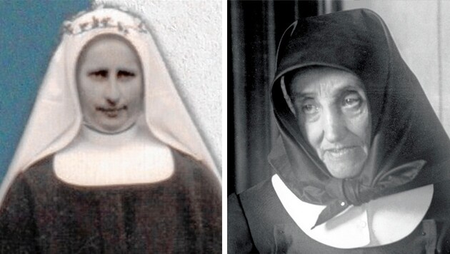 Die Ordensfrauen Maria Krückl (links) und Barbara Sicharter (Bild: zVg,Krone Kreativ)