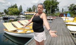 Bootsvermieterin Marianne Kukla ist schwer verärgert.