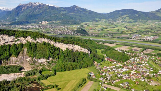 Der Kummenberg im Vorarlberger Oberland. (Bild: Privat)