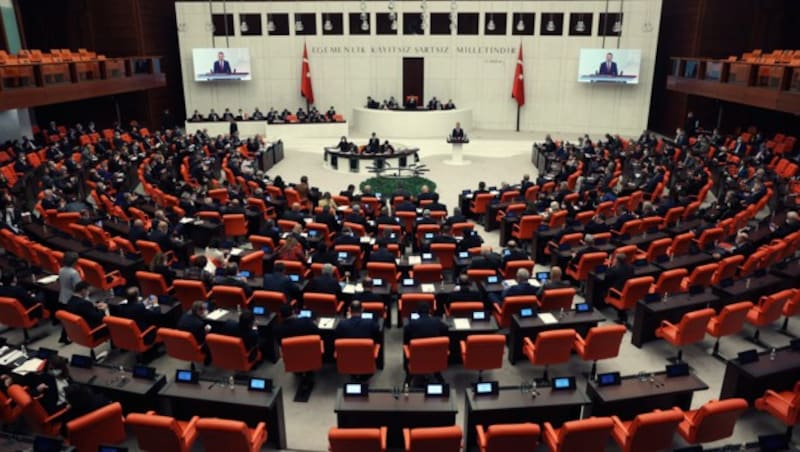 Das Parlament in Ankara (Bild: AFP)