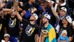 Großer Jubel bei den Golden State Warriors (Bild: AP)