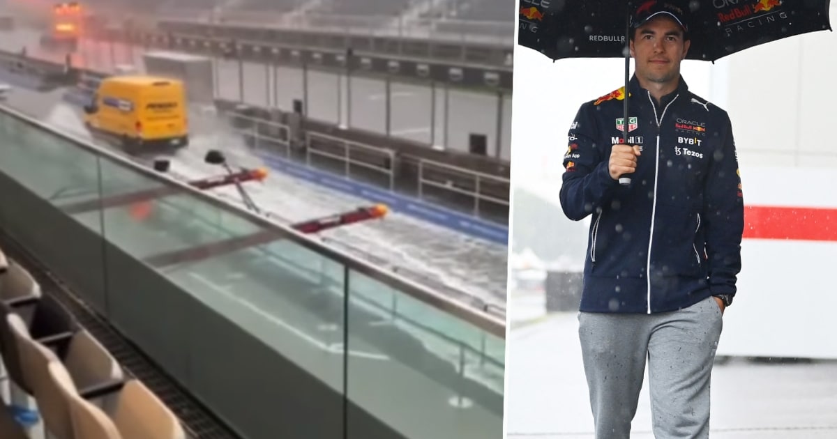 Video from Montreal – F1 pit lane in Canada is completely under water