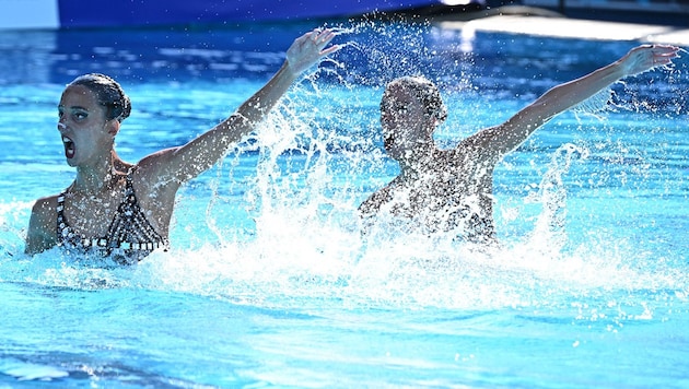 Anna-Maria Alexandri und Eirini Alexandri (Bild: AFP or licensors)