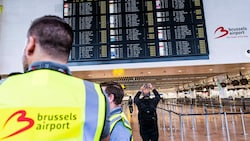 Streik in Brüssel: Montag wurden alle Flüge abgesagt. (Bild: AFP)