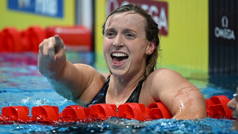 Katie Ledecky (Bild: AFP)