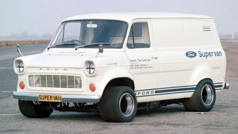 Fords erster Supervan, auf Basis des GT40 (Bild: Ford)