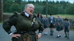 Emma Thompson schlüpfte für die Rolle der Miss Trunchbull (Fräulein Knüppelkuh) in einen Fatsuit. (Bild: www.viennareport.at)