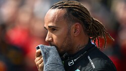 Lewis Hamilton droht ein Negativ-Rekord. (Bild: APA/Getty Images via AFP/GETTY IMAGES/CLIVE MASON)