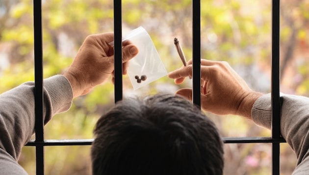 Traurige Realität: Drogen gehören hinter Gittern zum Alltag. (Bild: Fernando - stock.adobe.com)