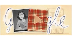 Google erzählt die Geschichte der Anne Frank mit Zitaten, Illustrationen und Originalfotos. (Bild: Google)