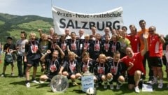 Die jetzige Praxis NMS Salzburg gewann viermal das Bundesfinale der Schülerliga. (Bild: ANDREAS TRÖSTER)