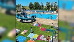 Das Freibad in Schönkirchen-Reyersdorf (Niederösterreich) (Bild: Helmut Sommerer; Krone KREATIV)