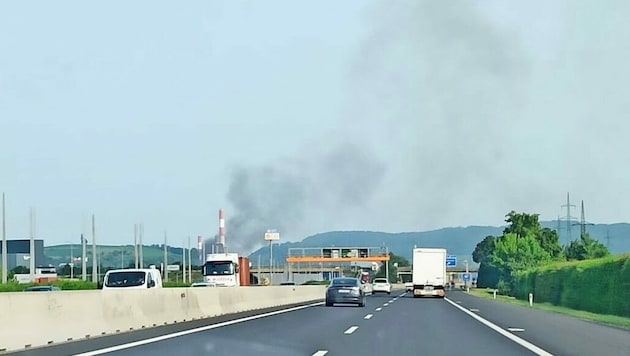 Brand in Werndorf (Bild: Wulf Scherbichler)