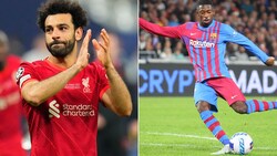 Mohamed Salah (li.), Ousmane Dembele (Bild: AFP, AP)