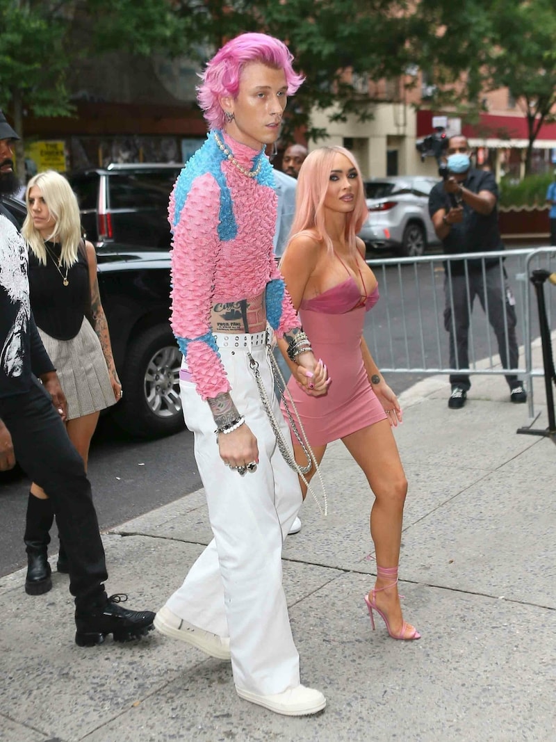 Megan Fox and Machine Gun Kelly in New York City (Bild: www.PPS.at)