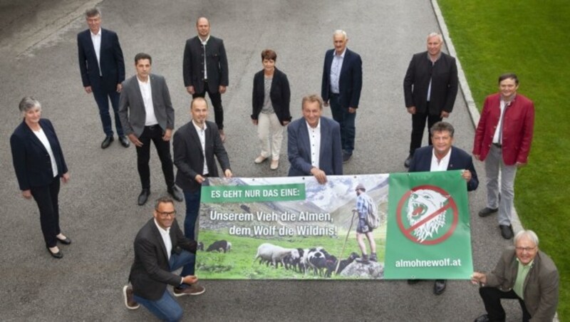 Es gibt in Tirol ein starkes Bekenntnis gegen den Wolf. (Bild: Die Fotografen Charly Lair, Die Fotografen)