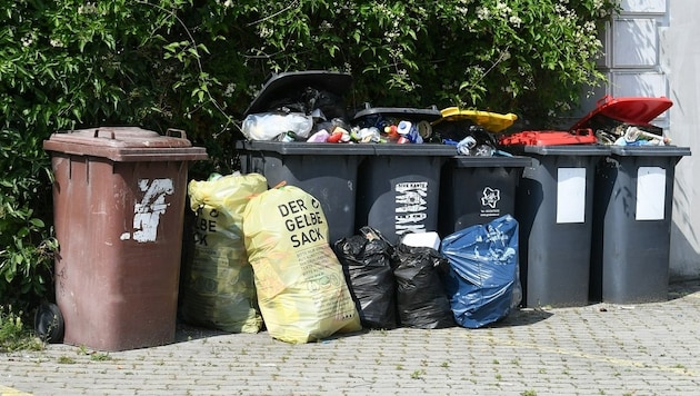 Considerable quantities end up as waste every year. (Bild: P. Huber)