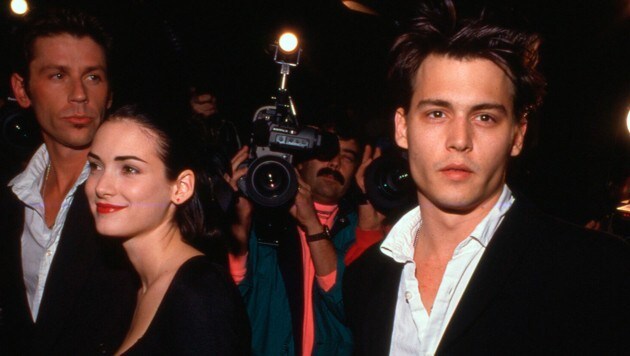 Winona Ryder und Johnny Depp waren von 1989 bis 1993 miteinander liiert. (Bild: Ralph Dominguez / AP / picturedesk.com)