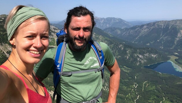 Esther Tanaskovic und Thomas Haslinger kamen vom Berg. (Bild: zVg)