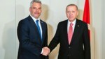 Kanzler Karl Nehammer und der türkische Präsident Recep Tayyip Erdogan bei einem Treffen im Juni 2022 (Bild: APA/BKA/FLORIAN SCHRÖTTER)