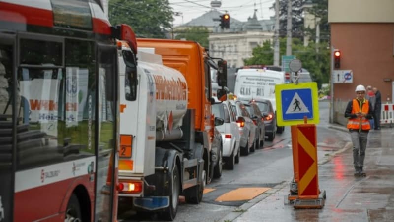 Zur Trasse ab der Alpenstraße gibt es viele Fragen. (Bild: Tschepp Markus)