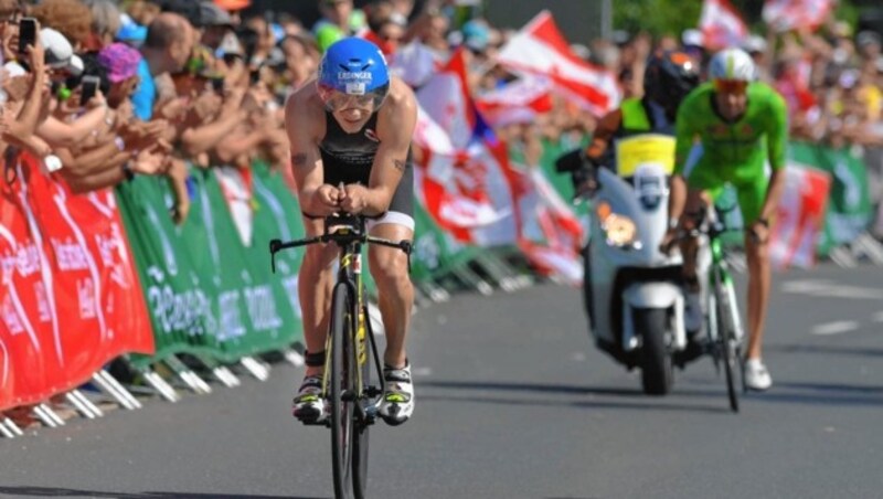 Den Radfahrern beim Ironman gehört am Sonntag 180 Kilometer Straße. (Bild: Bild ohne Text)