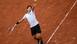 Dominic Thiem greift in Salzburg am Dienstag ein. (Bild: CHRISTOPHE ARCHAMBAULT)