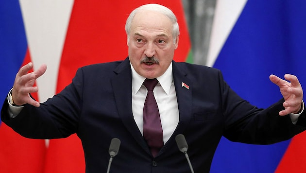 Präsident Alexander Lukaschenko (Bild: AFP)