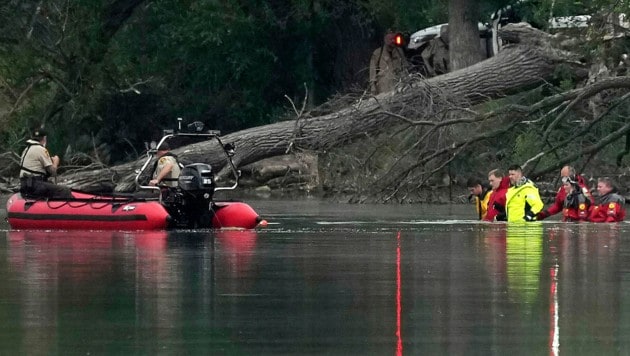 Die Leichen der Kinder und der Mutter wurden im Vadnais Lake gefunden. (Bild: AP)