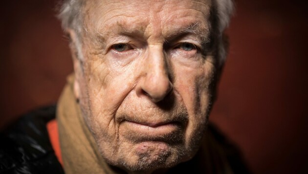 Theaterlegende Peter Brook (Bild: APA/Photo by Lionel BONAVENTURE/AFP)