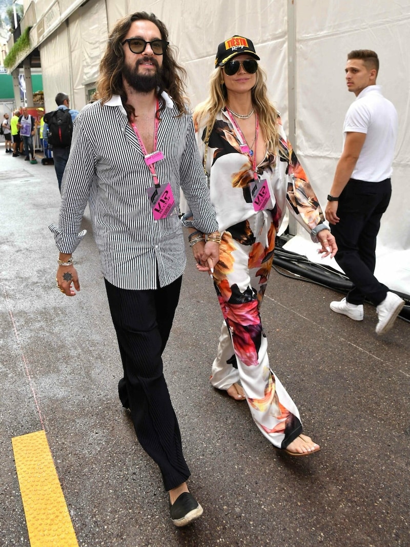 Heidi Klum und Tom Kaulitz beim Grand Prix in Monaco (Bild: www.PPS.at)