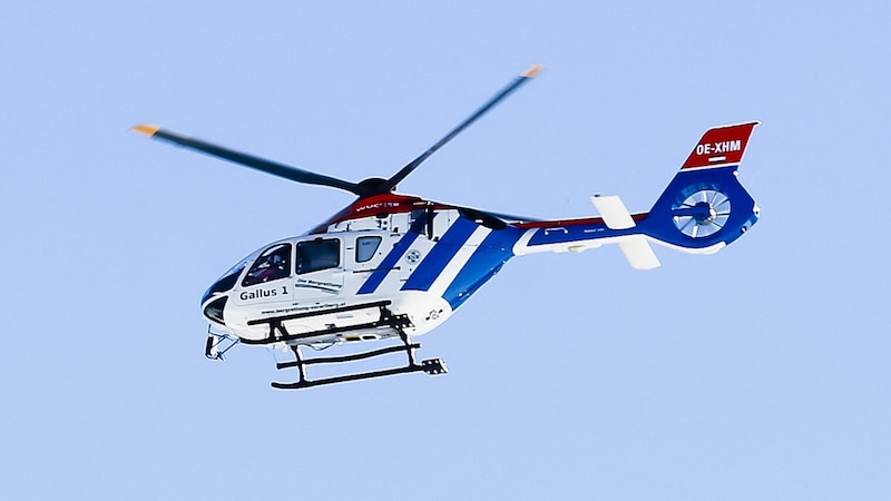 Der Rettungshubschrauber Gallus 1 musste des Öfteren ausrücken. (Bild: Mathis Fotografie)