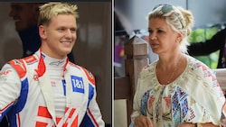 Mick Schumacher (li.), Mama Corinna Schumacher (Bild: Reuters, AFP)