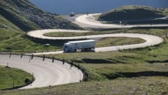 Der Elektro-Lkw stellte seine Bergtauglichkeit unter Beweis. (Bild: Großglockner Hochalpenstraßen AG)