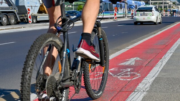 Nicht überall in Linz verhalten sich Radfahrer vorbildlich. (Bild: Dostal Harald)