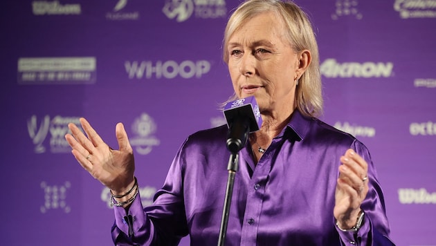 Martina Navratilova (Bild: APA/Getty Images via AFP/GETTY IMAGES/Hector Vivas)