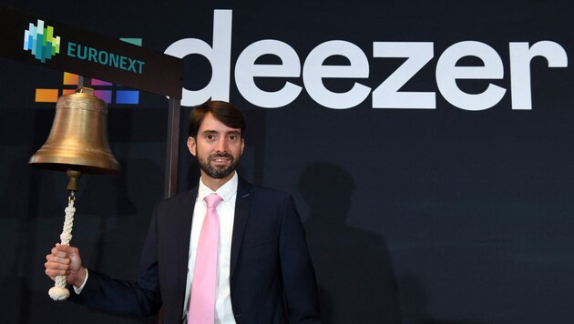 Deezer-CEO Jeronimo Folgueira (Bild: AFP)