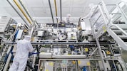 Reinraum des niederländischen Industrieausrüsters ASML