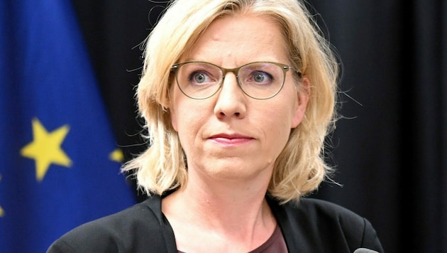 Energieministerin Leonore Gewessler (Bild: APA/Roland Schlager)