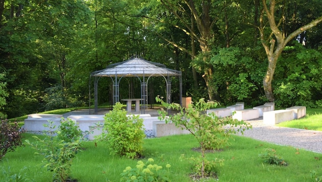 Teurer Hotspot für Hochzeiten: der Pavillon im Edlapark (Bild: Stadtgemeinde Amstetten)