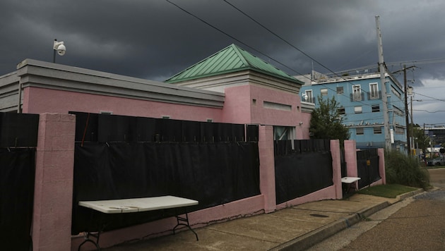 Die Abtreibungsklinik Jackson Women‘s Health Organization, besser bekannt als The Pink House (Bild: AFP or licensors)