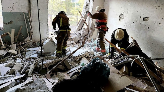 Diese geistliche Unterstützung sei wichtig, auch wenn sich die Lage in Odessa langsam verbessere, so der Bischof über die Situation in der Stadt. (Bild: Ukrainian Emergency Service)