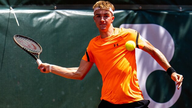 Lukas Neumayer gewann das ITF-Turnier in Madrid. (Bild: GEPA pictures)