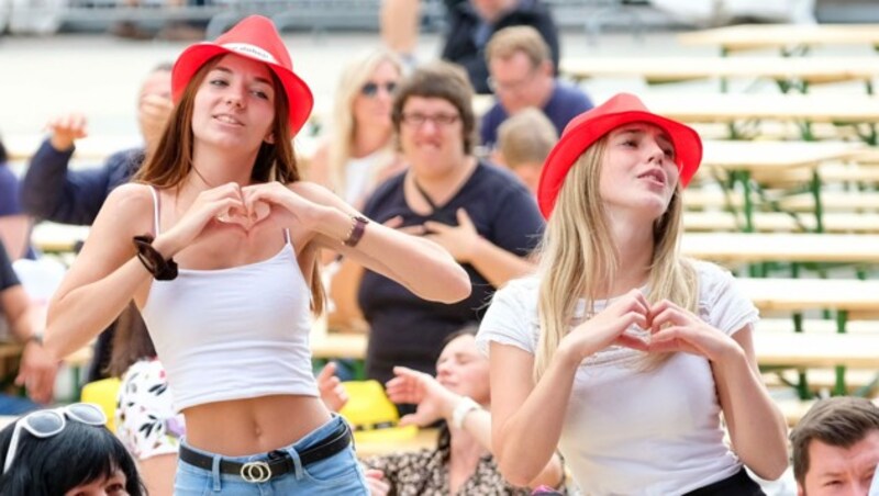 Super Stimmung herrscht immer beim Frühschoppen. (Bild: Horst Einöder/Flashpictures)